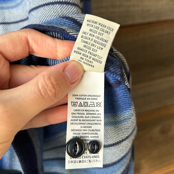 L.L. Bean Flannel Shirt - Picture 4 of 8